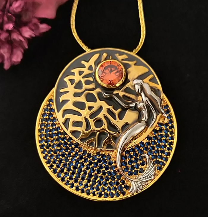 mermaid pendant