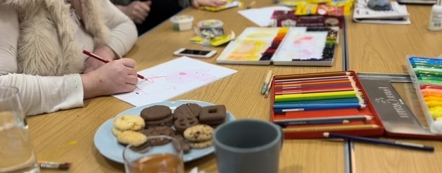 colouring in