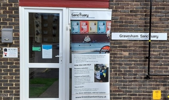 Shelter Entrance