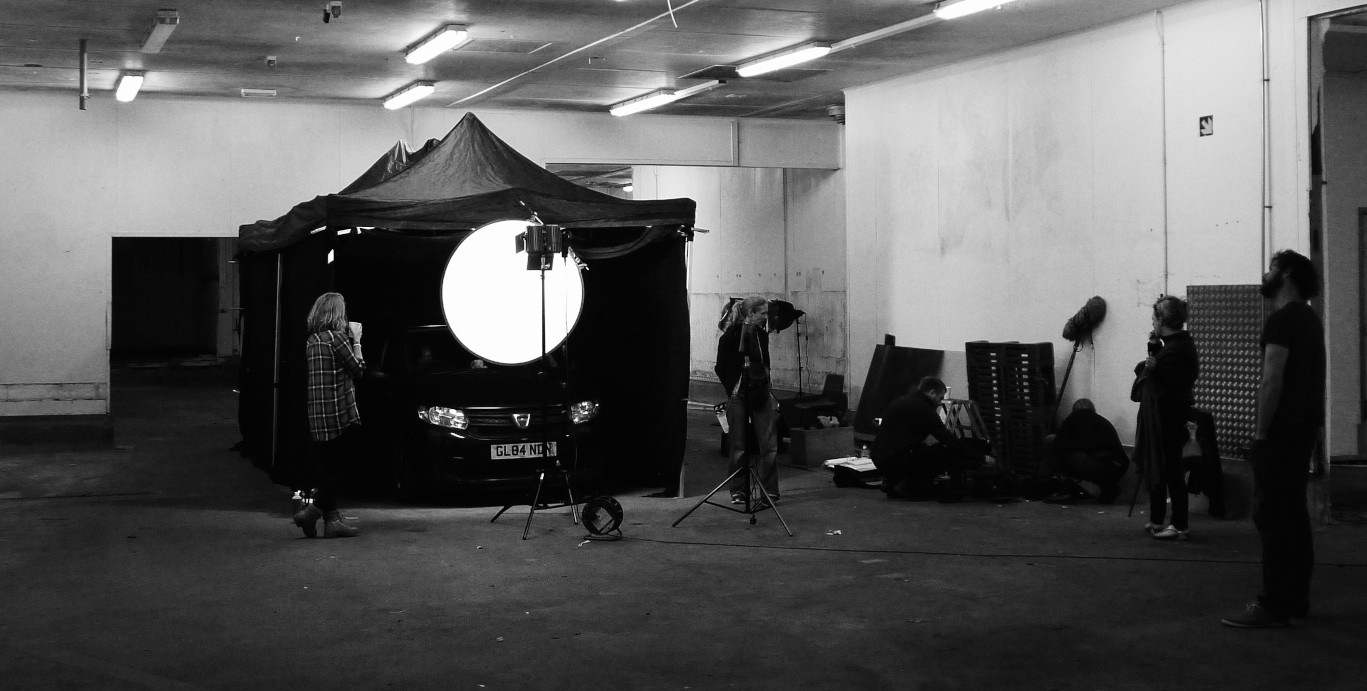 car scene